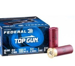 250 Rounds of 12ga Ammo by Federal – 1 ounce #8 shot