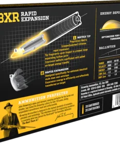 Browning BXR Rapid Expansion Ammunition 7mm-08 ammo Remington 144
