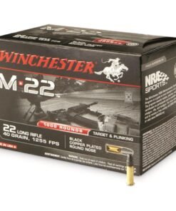 Winchester, M22, .22LR, Copper-Plated Round Nose, 40 Grain, 1,000 Rounds
