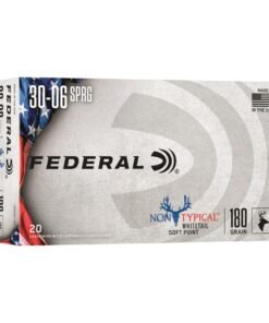 Federal Non-Typical, .30-06 Springfield, SP, 180 Grain, 20 Rounds