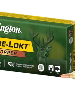 Remington Core-Lokt Copper 270 Winchester Ammo 130 Grain Solid Hollow Point Lead Free Box of 20