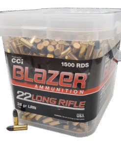 22 Long Rifle - CCI Blazer 38 Grain LRN Bucket(1500 rds)
