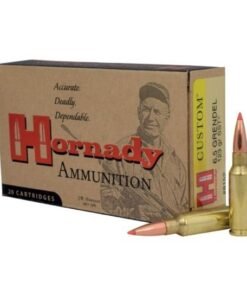 HORNADY CUSTOM 6.5 GRENDEL 123 GR SST 20 ROUNDS AMMUNITION – 8152