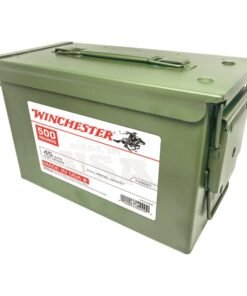 Winchester, USA, .45 ACP, FMJ, 230 Grain, 500 Rounds with Ammo Can