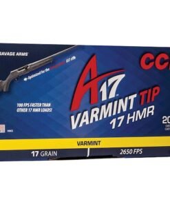 CCI A17 17 Hornady Magnum Rimfire (HMR) Ammo 17 Grain Polymer Tip Box of 200
