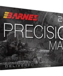 Barnes Precision Match 6.5 Grendel Ammo 120 Grain Barnes Match Burner Jacketed Hollow Point Box of 20