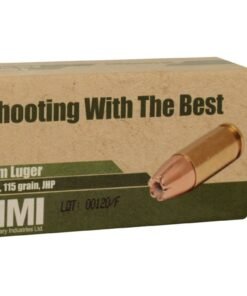 IMI Ammunition 9mm Luger 115 Grain Di-Cut Jacketed Hollow Point