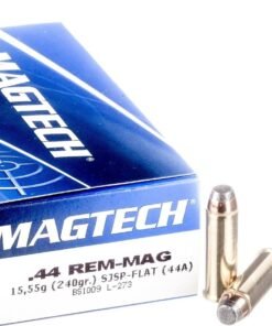 50 Rounds of .44 Mag Ammo by Magtech – 240gr SJSP