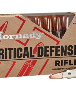 Hornady Critical Defense 308 Winchester Ammo 155 Grain Hornady FTX Polymer Tip Box of 20