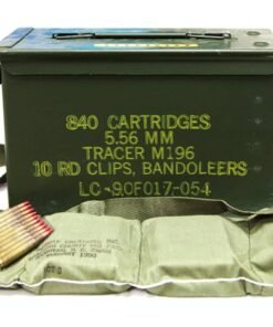 Lake City Arsenal M196 Tracer 5.56mm 840Rds Stripper Clips
