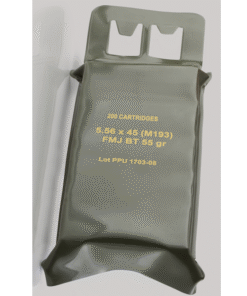 Prvi Ammo 5.56mm 55 Grain M193 Full Metal Jacket-Boat Tail (200 cartridge)