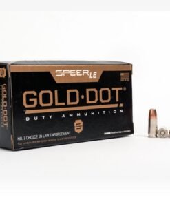 9mm +P – 124 gr JHP – Speer Gold Dot (53617) – 1000 Rounds