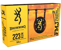 Browning Training & Practice 223 Rem 55 grain FMJ (Box of 120)