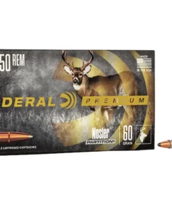 Buy Federal Premium Ammunition 22-250 ammo 60 Grain Nosler Partition Box of 20 at best price.