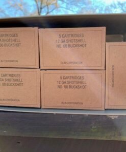 12 Ga 2-3/4” 00 Buck Military Grade Winchester Q1544 & Ammo Can - 150 Rds