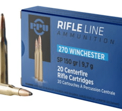 PPU PP2702 Standard Rifle 270 Win 150 Gr Soft Point (SP) 20 Bx/ 10 Cs Caliber: .270 Winchester, Number of Rounds: 20, $2.00 Off