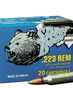 Silver Bear, .223 Remington, SPBT, 62 Grain, 20 Rounds