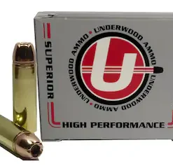Underwood Ammunition 50 Beowulf ammo 350 Grain Hornady XTP Jacketed Hollow Point Box of 20